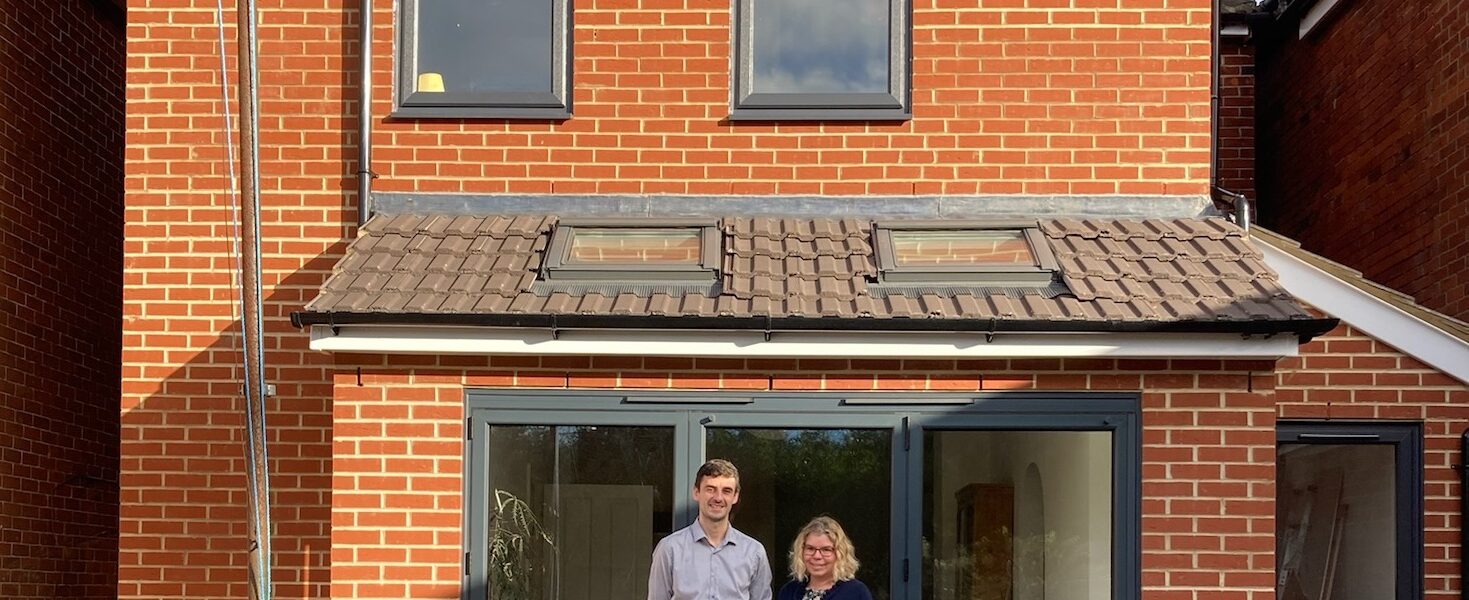 Insulated two-storey extension replaces tired conservatory