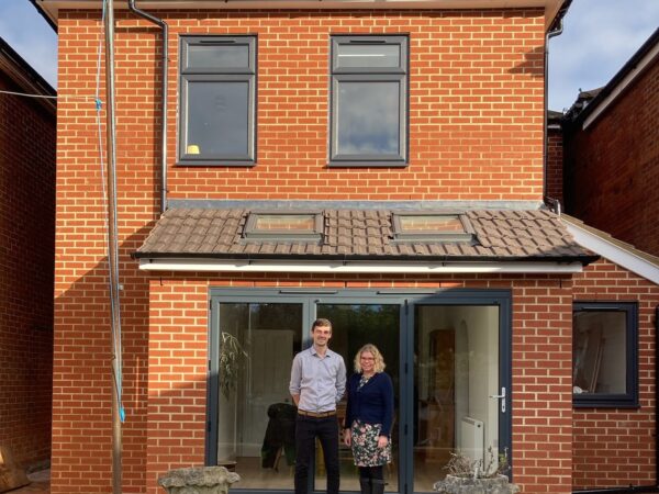 Insulated two-storey extension replaces tired conservatory